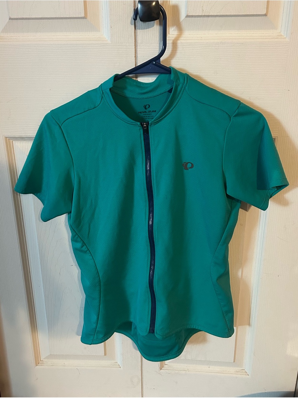 Pearl Izumi Women's Teal Short Sleeve Cycling Jersey